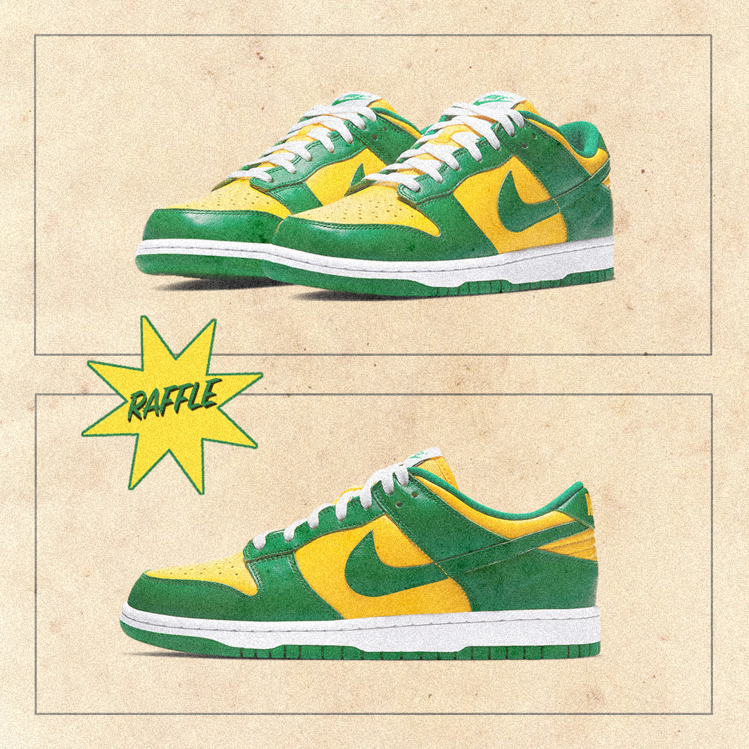 Nike Dunk Lo SP Brazil release.