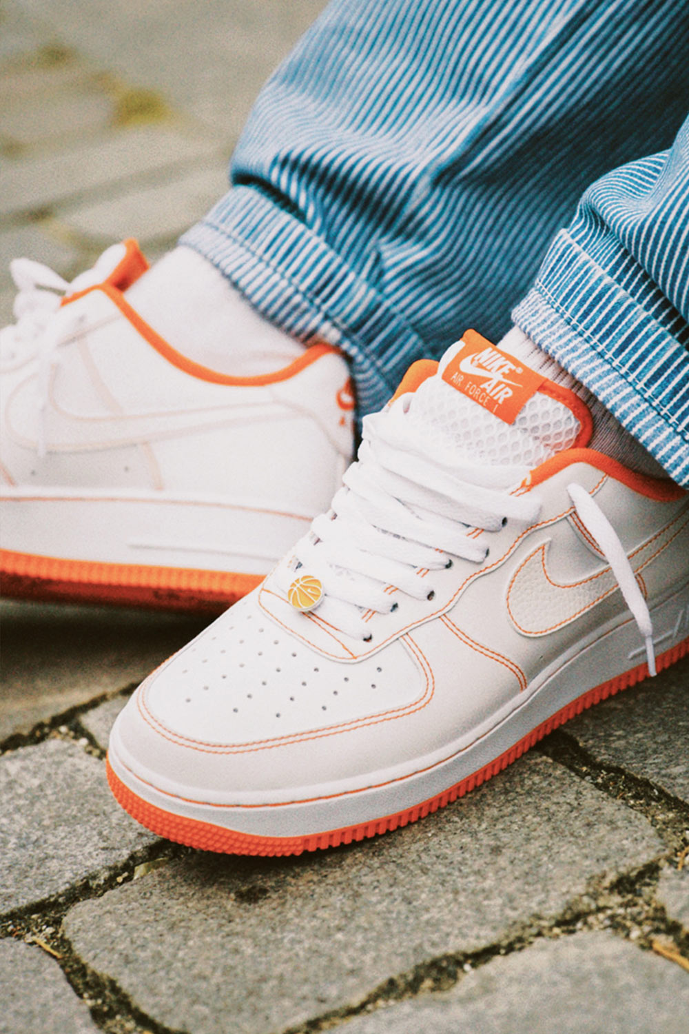 air force 1 rucker park on feet